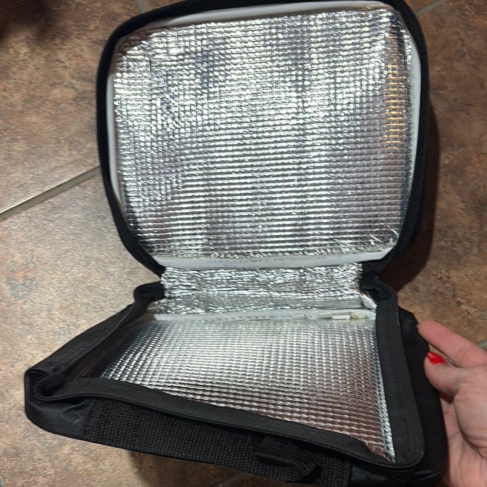 Thirty One cool case thermal lunch bag Black - Picture 4 of 4